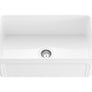 Salinas - 30" Apron Front Single Bowl Convertible Fireclay Farmhouse Kitchen Sink