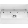 Salinas - 30" Apron Front Single Bowl Convertible Fireclay Farmhouse Kitchen Sink