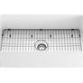 Mendocino - 33" Apron Front Single Bowl Fireclay Farmhouse Kitchen Sink