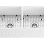 Monterey - 33" Apron Front Double Bowl Convertible Fireclay Farmhouse Kitchen Sink