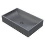 Modesto - 23" Rectangular Concrete Counter Top Sink (Contemporary Concrete)