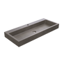 Del Mar - 40" Single Basin Concrete Farmhouse Bathroom Sink (Contemporary Concrete)
