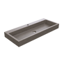 Del Mar - 40" Single Basin Concrete Farmhouse Bathroom Sink (Contemporary Concrete)