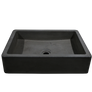 Arcadia - 19.5" Rectangular Concrete Vessel Sink (Rustic Concrete)