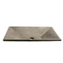 Ventura - 23.5" Rectangular Concrete Vessel Sink (Rustic Concrete)