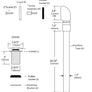 Stainless Steel Overflow Drain