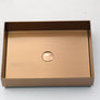 Artesia - 19.68” x 15" x 4" PVD Stainless Steel Counter Top Sink