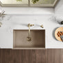 Castro - 30" Concrete Farmhouse Sink (Rustic Concrete)