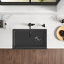 Bixby - 33" Concrete Workstation Farmhouse Sink (Rustic Concrete)