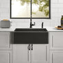 Bixby - 33" Concrete Workstation Farmhouse Sink (Rustic Concrete)